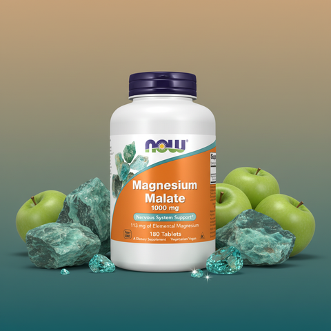 NOW Magnesium Malate - Conceptual