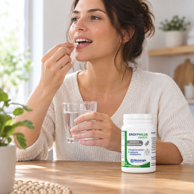 Pessoa a utilizar ERGYPHILUS Confort
