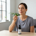 Pessoa a utilizar Liposomal D Supreme