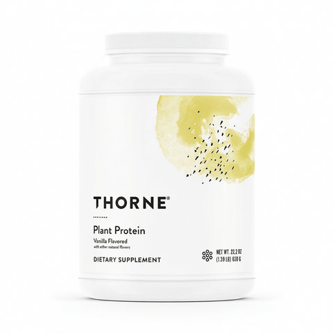 Proteina Vegetal Baunilha 676 gr Thorne - Viva Saudável