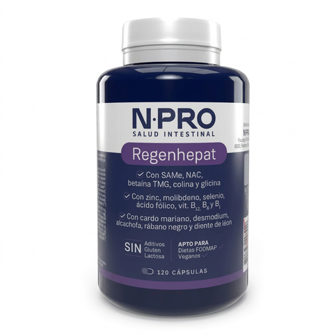 Regenhepat N·PRO 120 cápsulas, imagem principal