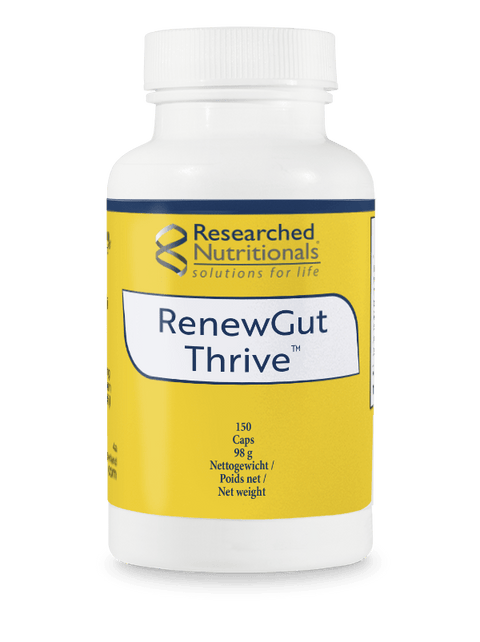 RenewGut Thrive 150 Caps Research Nutritionals - Viva Saudável
