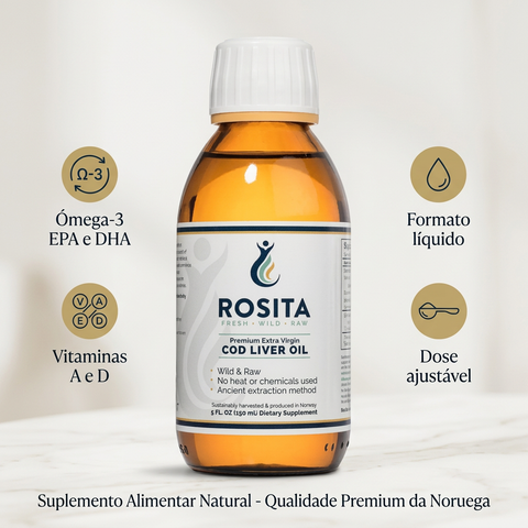 Rosita, ómega-3 EPA e DHA e vitaminas A e D