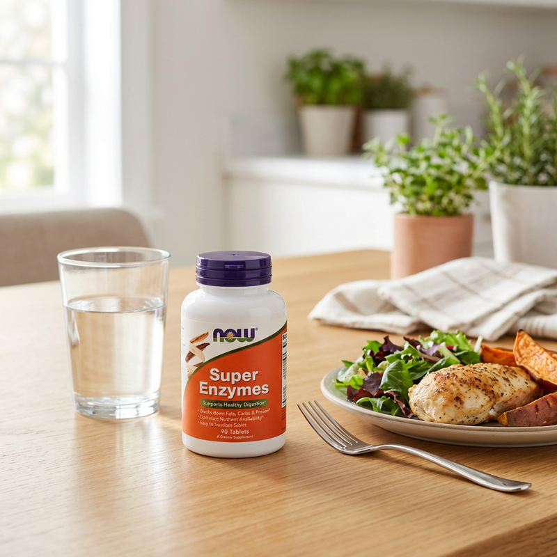 Super Enzymes NOW, fotografia lifestyle