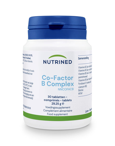 Vitamina B Co Factor 30 Caps Nutrined - Viva Saudável