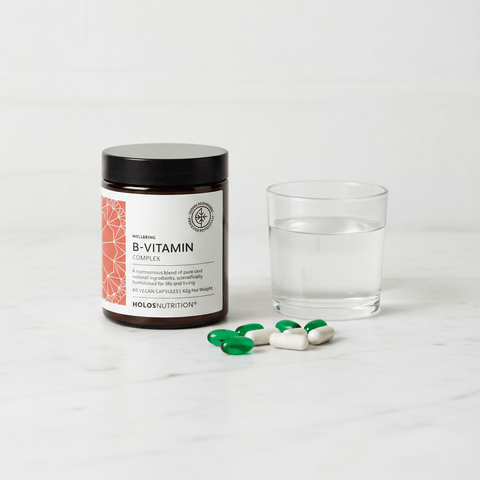 Vitamina B Complex 60 Caps Holos Nutrition - Viva Saudável
