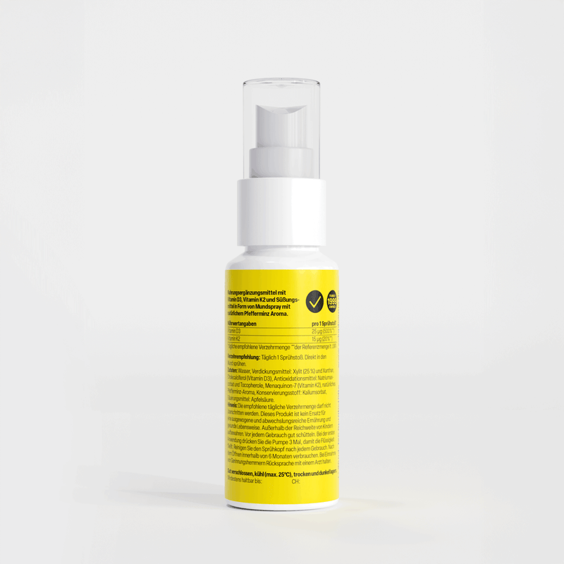 Vitamina D3 1000 U.I. + K2 Spray 15μg - Viva Saudável