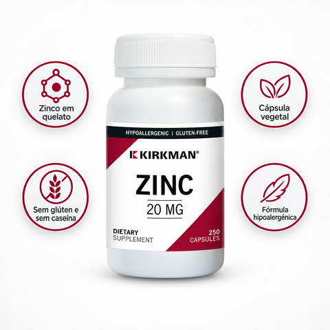 Zinc Kirkman, características da fórmula